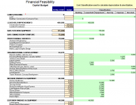 Startup and Feasibility Spreadsheets